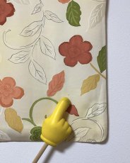 画像9: 正絹 / 羽織 地紋起こし / アイボリー / サイズ大きめ 美品 (9)