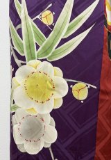 画像10: 正絹 / アンティーク 長襦袢 / 柄見本 / 広衿 (10)