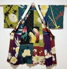 画像4: 正絹 / アンティーク 長襦袢 / 柄見本 / 広衿 (4)