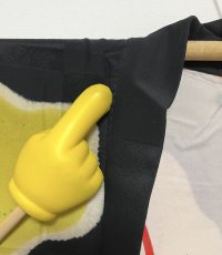 画像14: 正絹 / アンティーク 長羽織 / 絞り梅花 / 市松の地紋  (14)