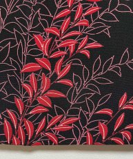 画像6: 正絹 / 黒羽織 / リーフ / 未使用品 (6)