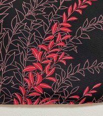 画像7: 正絹 / 黒羽織 / リーフ / 未使用品 (7)