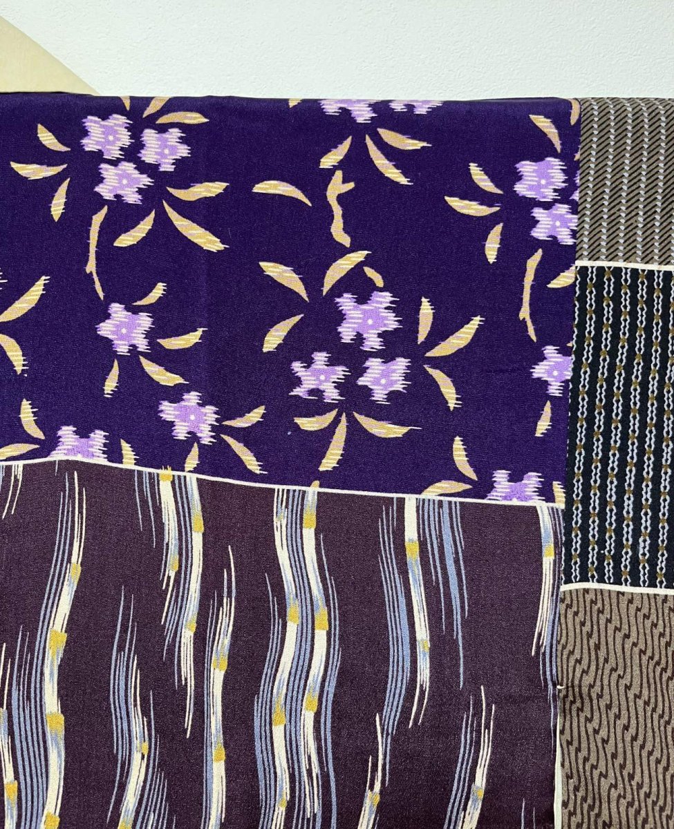 画像5: 正絹 / アンティーク 長襦袢 / 柄見本 / 錦紗 (5)