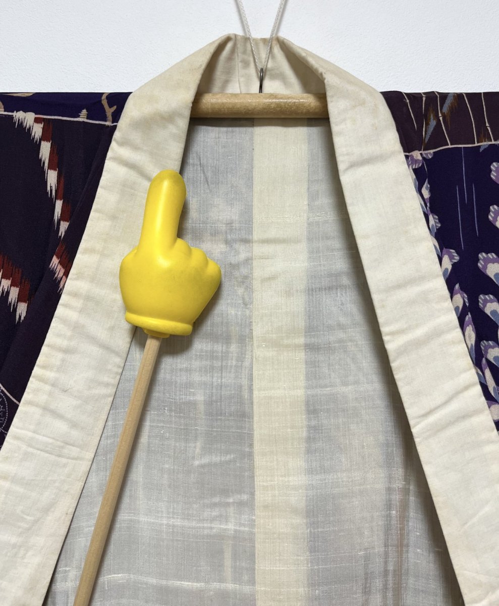 画像13: 正絹 / アンティーク 長襦袢 / 柄見本 / 錦紗 (13)