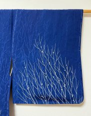 画像5: 正絹 / 羽織 / 枝蕾 / ブルー / 未使用品 (5)