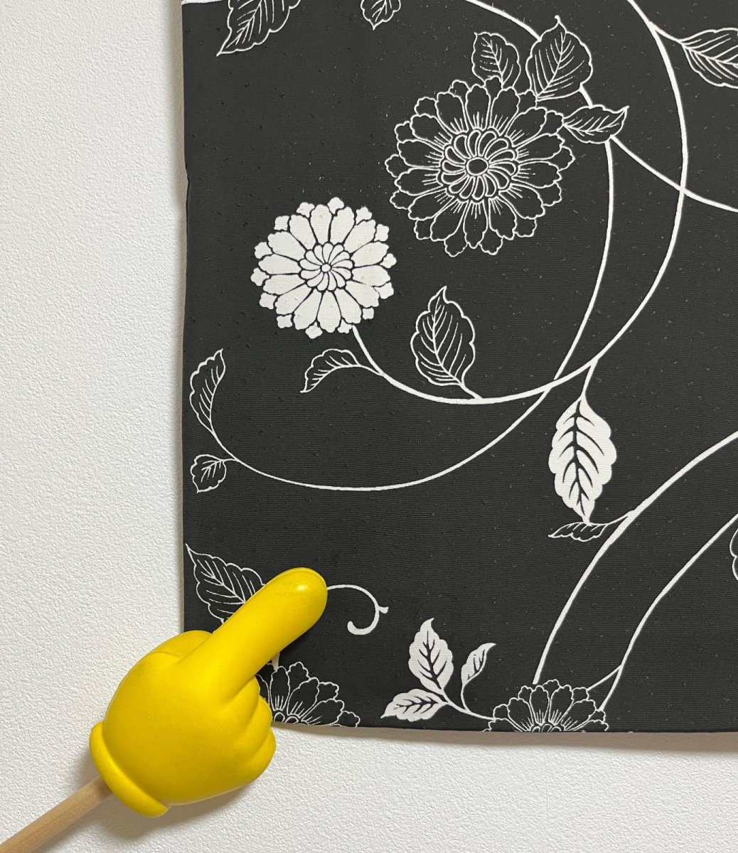 画像7: 正絹 / 黒羽織 / 菊唐草 (7)