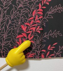 画像8: 正絹 / 黒羽織 / リーフ / 未使用品 (8)