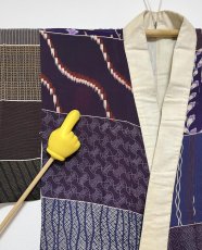 画像12: 正絹 / アンティーク 長襦袢 / 柄見本 / 錦紗 (12)