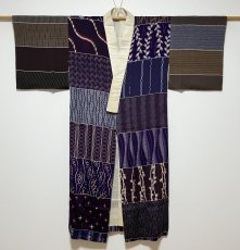 画像2: 正絹 / アンティーク 長襦袢 / 柄見本 / 錦紗 (2)