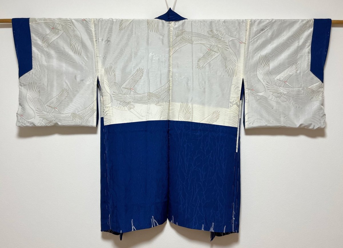 画像3: 正絹 / 羽織 / 枝蕾 / ブルー / 未使用品 (3)