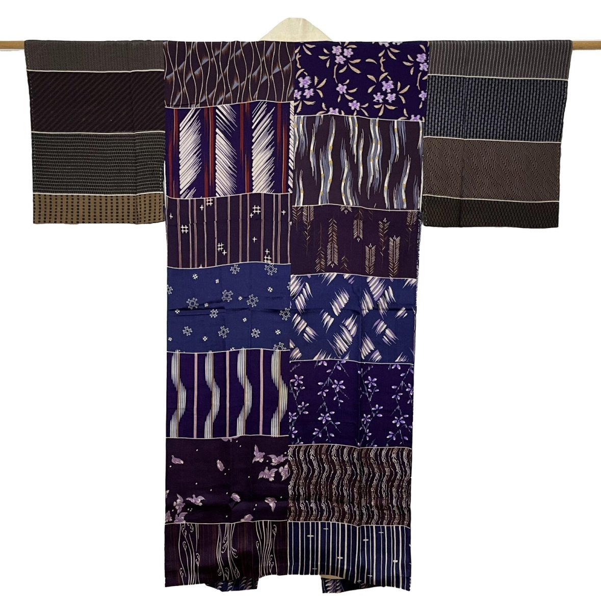 画像1: 正絹 / アンティーク 長襦袢 / 柄見本 / 錦紗 (1)