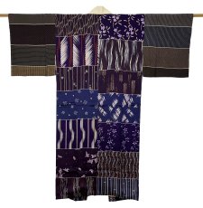 画像1: 正絹 / アンティーク 長襦袢 / 柄見本 / 錦紗 (1)