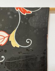 画像7: 正絹 / アンティーク 長羽織 / 桐 / 瑞雲の地紋 (7)