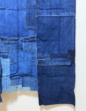 画像6: 木綿 / 襤褸 / 96cm x 165cm / 藍染 (6)