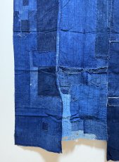 画像7: 木綿 / 襤褸 / 96cm x 165cm / 藍染 (7)