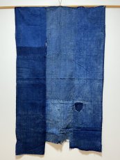 画像3: 木綿 / 襤褸 / 96cm x 165cm / 藍染 (3)